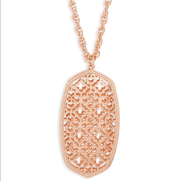 Kendra Scott Jewelry - NWT Kendra Scott Rose Gold Rae Necklace